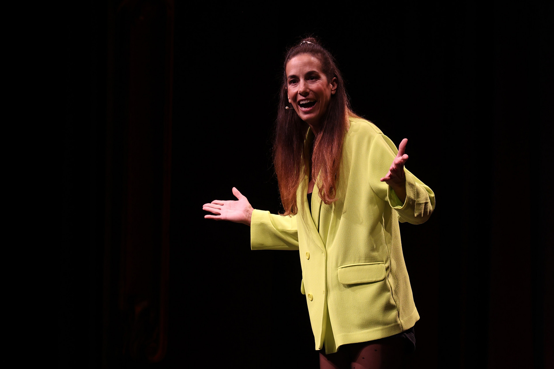 Nina Hartmann auf der Bühne