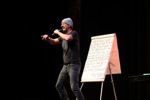 Andreas Ferner auf der Bühne