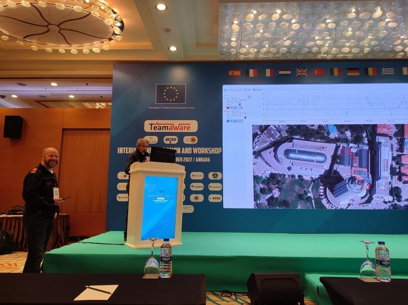 Projektvorstellung von "TeamAware" bei einem Workshop