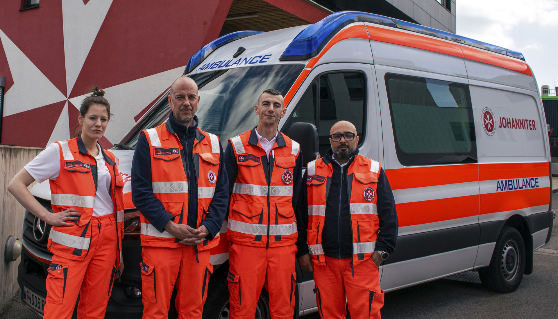Die Johanniter werben um Fördermitglieder im Bezirk Gänserndorf