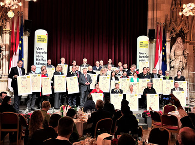 Helfer Wiens Preisverleihung