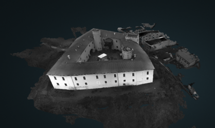 3D-Modell von Schloss Ebelsberg