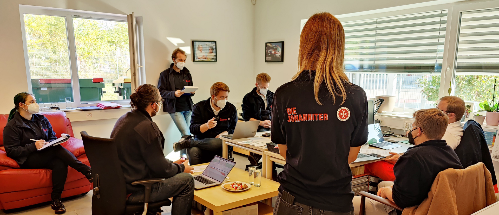 Acht Personen arbeiten als Forschungsgruppe zum Projekt "STAMINA".