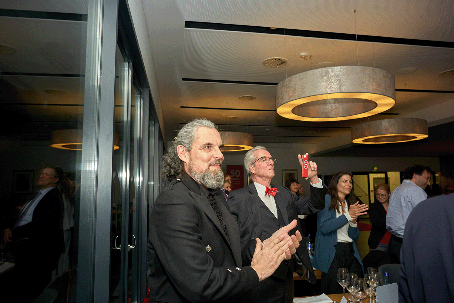 Präsident Johannes Bucher fotografiert 